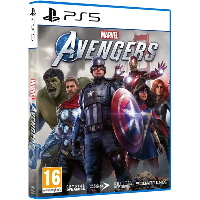 MARVEL AVENGERS PS5, JEU PHYSIQUE POUR PLAYSTATION 5 DE SQUARE ENIX - The Shop Gamer