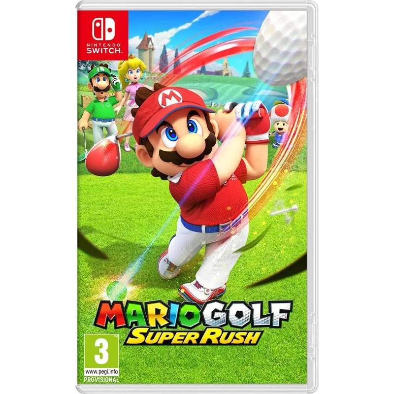MARIO GOLF SUPER RUSH SWITCH PHYSICAL GAME NINTENDO SWITCH - The Shop Gamer
