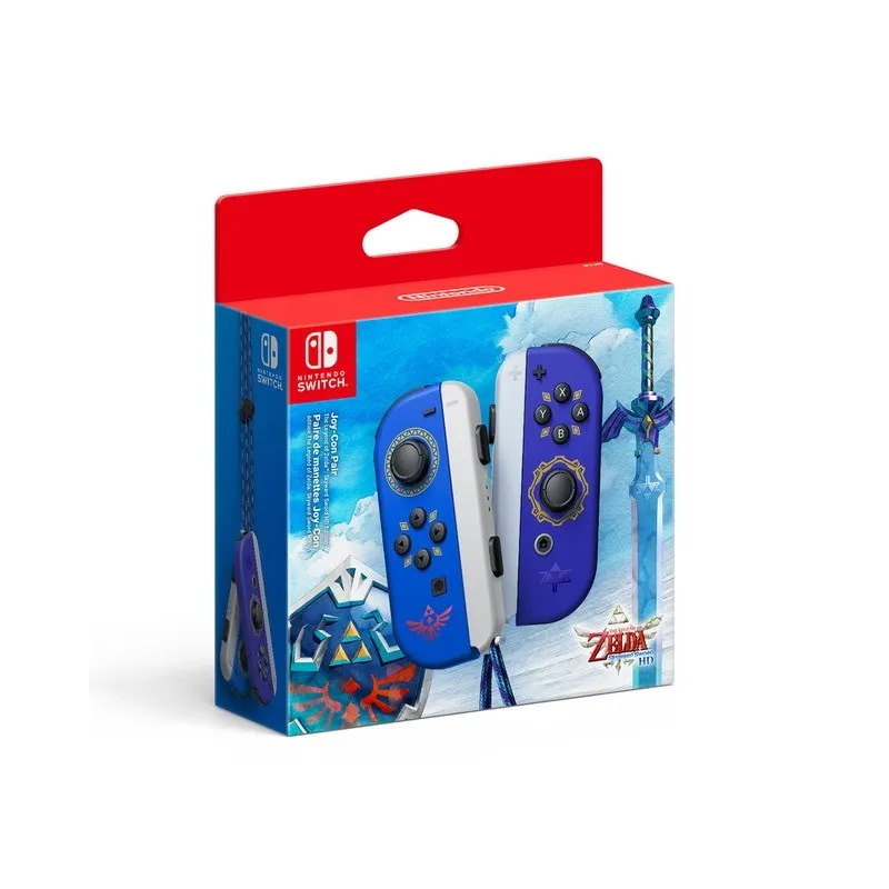 JOY-CON (SET LINKS/RECHTS) THE LEGEND OF ZELDA SKYWARD SWORD-EDITIE, CONTROLLERS SWITCH - The Shop Gamer