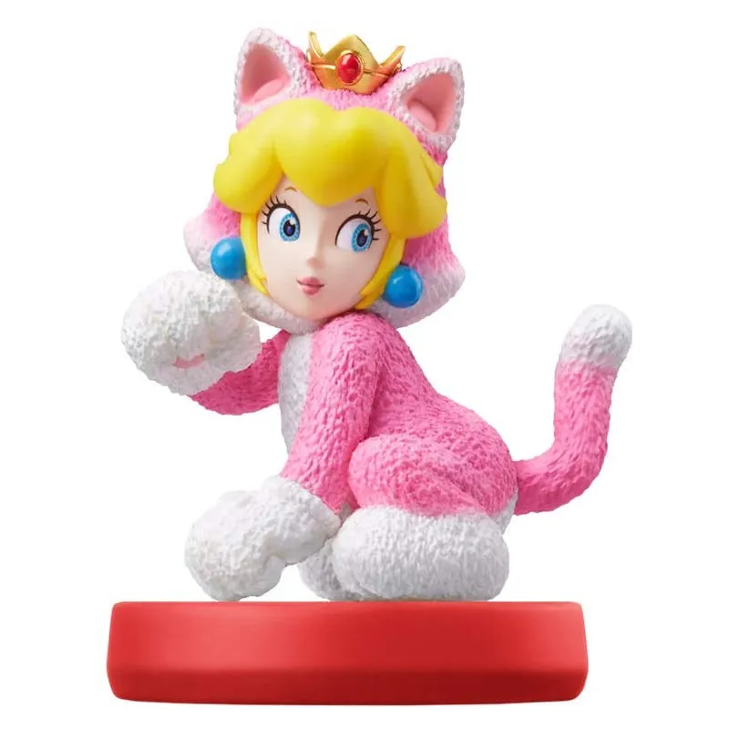 AMIIBO MARIO FELINO Y PEACH FELINA PACK DE 2 FIGURAS AMIIBO PARA NINTENDO SWITCH