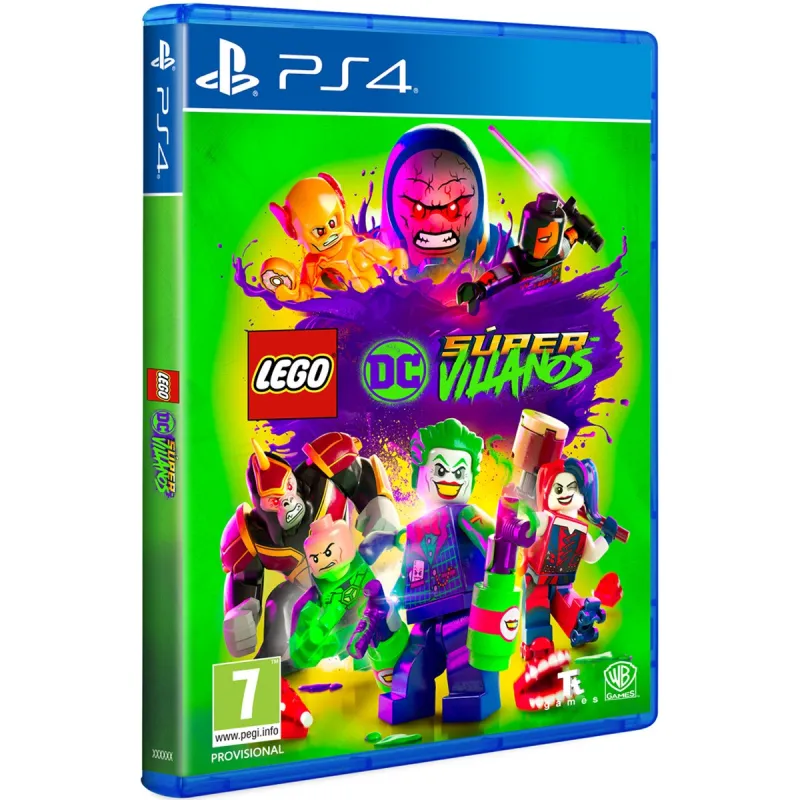 LEGO DC SUPERVILLANOS PS4 JOGO FÍSICO PARA PLAYSTATION 4 DE WARNER - The Shop Gamer