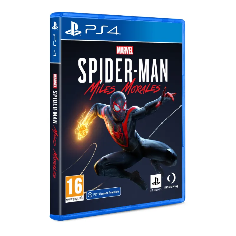 MARVEL'S SPIDERMAN MILES MORALES PS4 JOGO FÍSICO PLAYSTATION 4 PS4 - The Shop Gamer