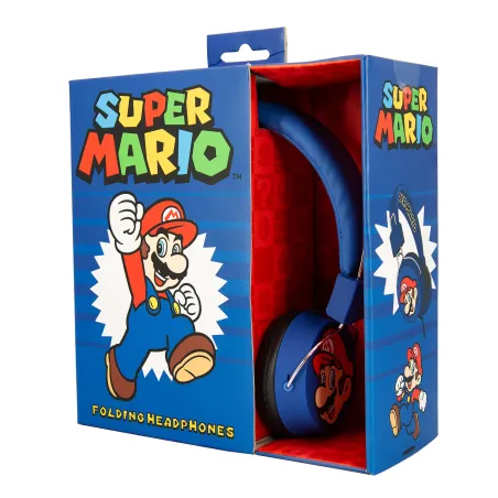 SUPER MARIO AND LUIGI FOLDABLE HEADPHONES, OFFICIALLY LICENSED NINTENDO - The Shop Gamer