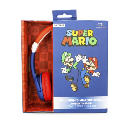 CASQUE AUDIO POUR ENFANTS SUPER MARIO À VOLUME LIMITÉ, DE 3 À 7 ANS - The Shop Gamer