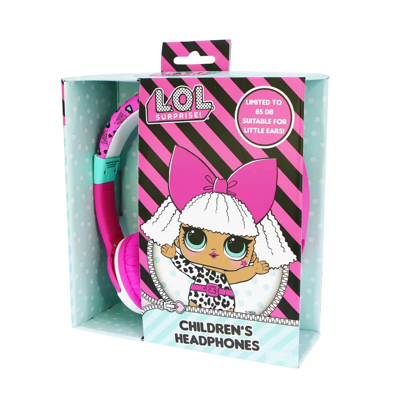 KINDERHOOFDTELEFOON LOL SURPRISE DIVA MET VOLUMEBEGRENZING, VOOR KINDEREN VAN 3 TOT 7 JAAR - The Shop Gamer