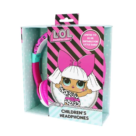 LOL SURPRISE DIVA KINDERKOPFHÖRER, LAUTSTÄRKEBEGRENZT, FÜR KINDER VON 3 BIS 7 JAHREN - The Shop Gamer