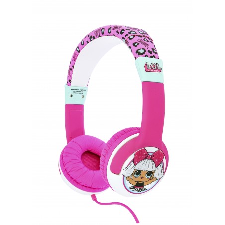 AURICULARES INFANTILES LOL SURPRISE DIVA VOLUMEN LIMITADO PARA NIÑOS 3 A 7 AÑOS
