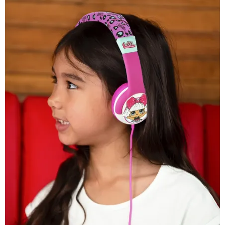 LOL SURPRISE DIVA KINDERKOPFHÖRER, LAUTSTÄRKEBEGRENZT, FÜR KINDER VON 3 BIS 7 JAHREN - The Shop Gamer
