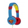 AURICULARES INFANTILES SUPERMAN CON VOLUMEN LIMITADO PARA NIÑOS DE 3 A 7 AÑOS