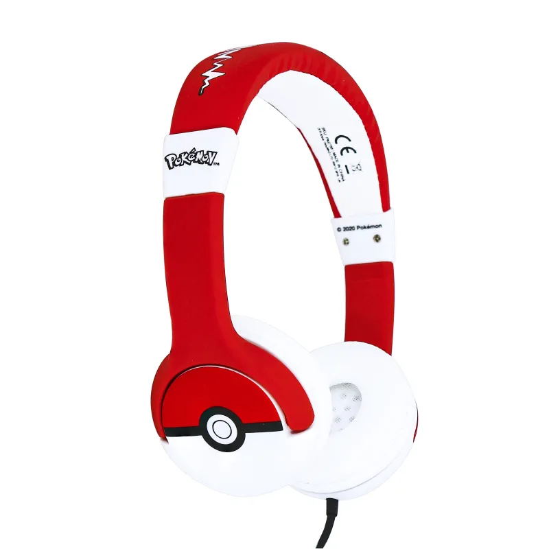 CUFFIE PER BAMBINI POKEMON POKEBALL CON VOLUME LIMITATO, DA 3 A 7 ANNI - The Shop Gamer