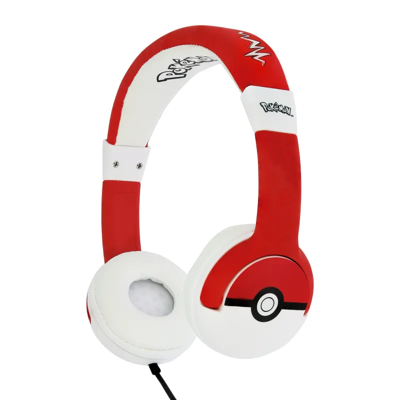 CUFFIE PER BAMBINI POKEMON POKEBALL CON VOLUME LIMITATO, DA 3 A 7 ANNI - The Shop Gamer