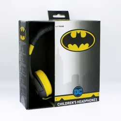 CASQUE AUDIO ENFANT BATMAN À VOLUME LIMITÉ, POUR ENFANTS DE 3 À 7 ANS - The Shop Gamer