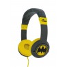 AURICULARES INFANTILES BATMAN CON VOLUMEN LIMITADO PARA NIÑOS DE 3 A 7 AÑOS