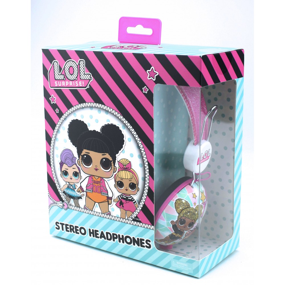 AURICULARES LOL SURPRISE GLITTER GLAM DOME