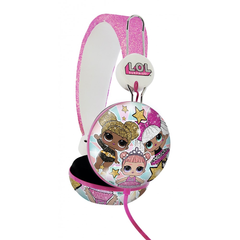 AURICULARES LOL SURPRISE GLITTER GLAM DOME