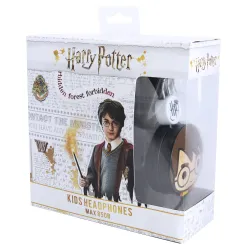 AUSCULTADORES INFANTIS DE CABEÇA HARRY POTTER COM VOLUME LIMITADO, DOS 3 AOS 7 ANOS - The Shop Gamer