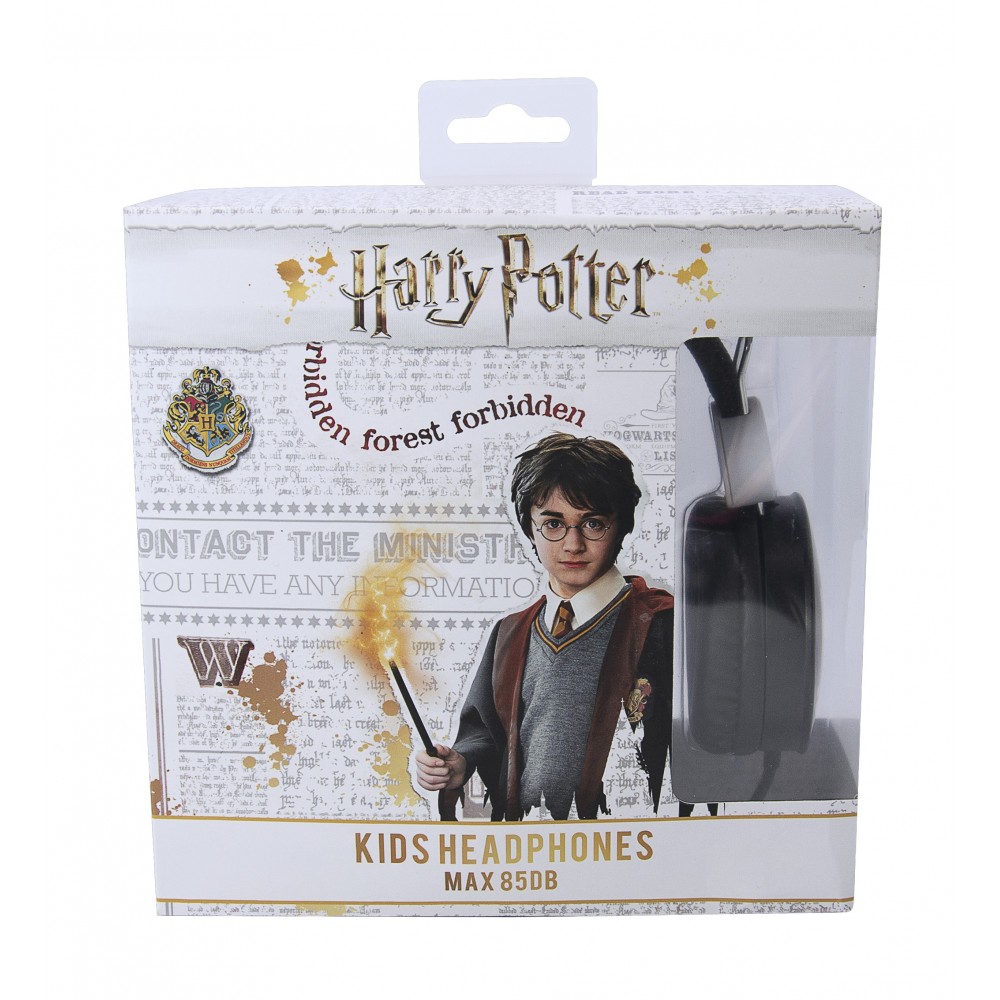 AURICULARES INFANTILES CABEZA HARRY POTTER CON VOLUMEN LIMITADO PARA NIÑOS DE 3 A 7 AÑOS