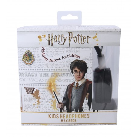 AURICULARES INFANTILES CABEZA HARRY POTTER CON VOLUMEN LIMITADO PARA NIÑOS DE 3 A 7 AÑOS