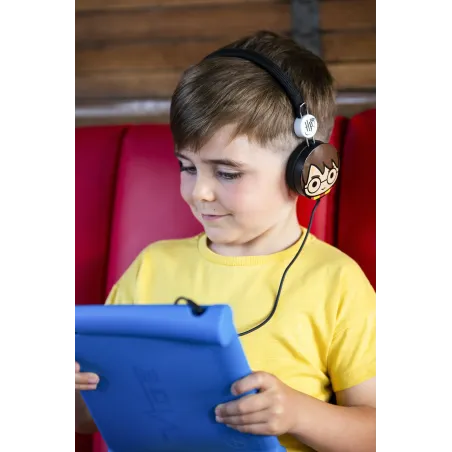 KINDERKOPTELEFOON HARRY POTTER MET VOLUMEBEGRENZING, VOOR KINDEREN VAN 3 TOT 7 JAAR - The Shop Gamer