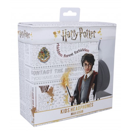 AURICULARES INFANTILES CABEZA HARRY POTTER CON VOLUMEN LIMITADO PARA NIÑOS DE 3 A 7 AÑOS