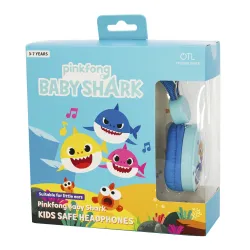 CUFFIE PER BAMBINI BABY SHARK CON VOLUME LIMITATO, DA 3 A 7 ANNI - The Shop Gamer