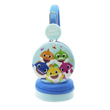 KINDERKOPFHÖRER BABY SHARK MIT LAUTSTÄRKEBEGRENZUNG FÜR KINDER VON 3 BIS 7 JAHREN - The Shop Gamer