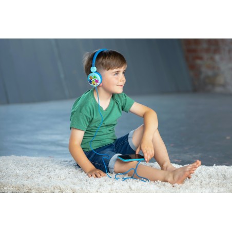 AURICULARES INFANTILES BABY SHARK CON VOLUMEN LIMITADO PARA NIÑOS DE 3 A 7 AÑOS
