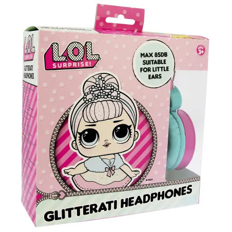 CASQUE AUDIO ENFANTS LOL SURPRISE GLITTERATI, VOLUME LIMITÉ, 3 À 7 ANS - The Shop Gamer