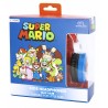 AURICULARES INFANTILES SUPER MARIO AZUL Y ROJO VOLUMEN LIMITADO PARA NIÑOS DE 3 A 7 AÑOS