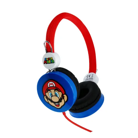 CASQUE ENFANT SUPER MARIO BLEU ET ROUGE, VOLUME LIMITÉ, 3 À 7 ANS - The Shop Gamer