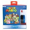 AURICULARES INFANTILES SUPER MARIO AZUL Y ROJO VOLUMEN LIMITADO PARA NIÑOS DE 3 A 7 AÑOS