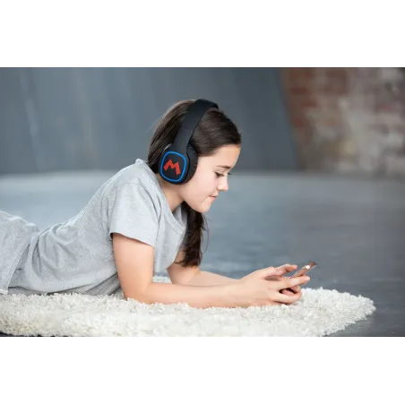 SUPER MARIO OFFICIALLY LICENSED NINTENDO FOLDABLE WIRELESS HEADPHONES - The Shop Gamer