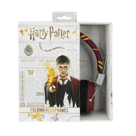 HARRY POTTER GRYFFINDOR FOLDABLE HEADPHONES, OFFICIALLY LICENSED HARRY POTTER - The Shop Gamer