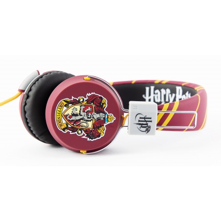 AURICULARES HARRY POTTER GRYFINDOR PLEGABLES CON LICENCIA OFICIAL  HARRY POTTER