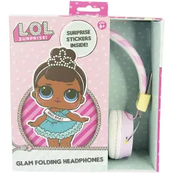 AURICULARES LOL SURPRISE GLAM CLUB DOBRÁVEIS COM LICENÇA OFICIAL - The Shop Gamer