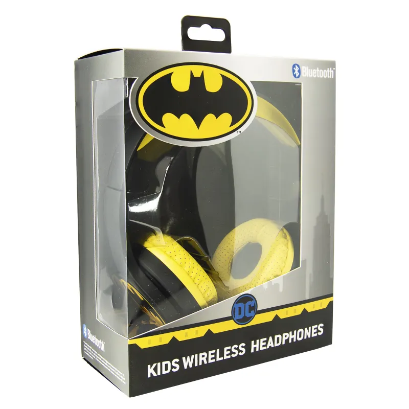 CUFFIE WIRELESS PER BAMBINI BATMAN CON TECNOLOGIA BLUETOOTH E MICROFONO - The Shop Gamer