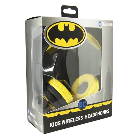 BATMAN DRAADLOZE KINDERHOOFDTELEFOON MET BLUETOOTH EN MICROFOON - The Shop Gamer