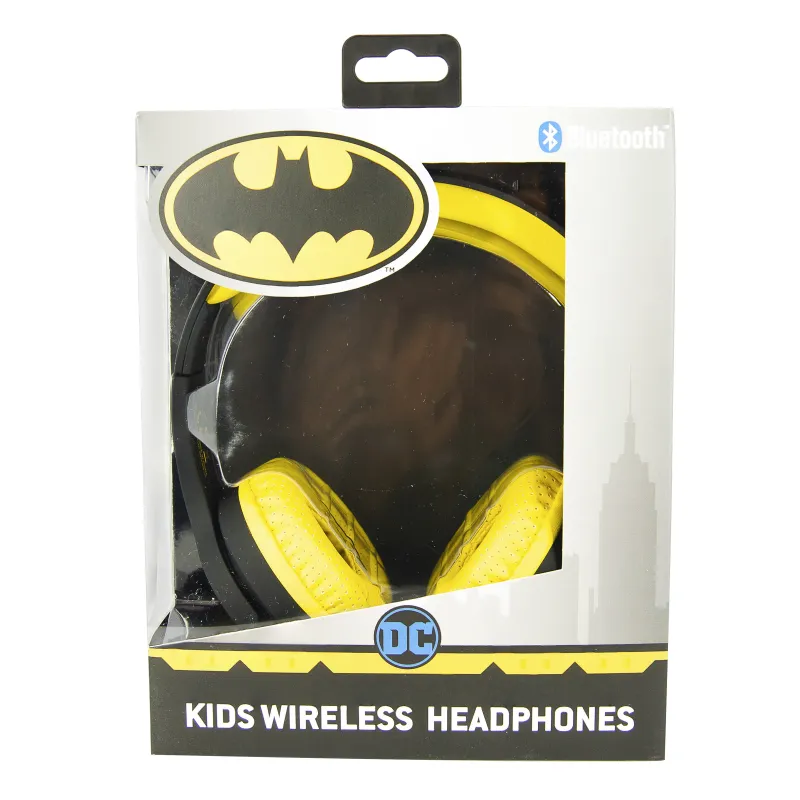 CUFFIE WIRELESS PER BAMBINI BATMAN CON TECNOLOGIA BLUETOOTH E MICROFONO - The Shop Gamer