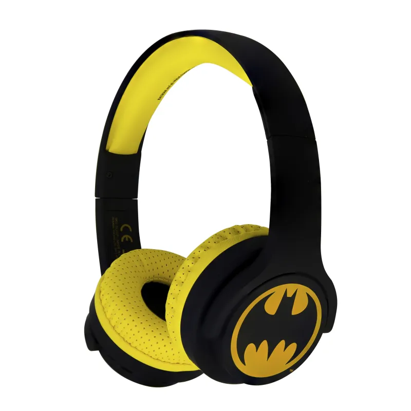 CUFFIE WIRELESS PER BAMBINI BATMAN CON TECNOLOGIA BLUETOOTH E MICROFONO - The Shop Gamer