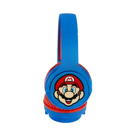 SUPER MARIO WIRELESS KIDS' HEADPHONES WITH BLUETOOTH TECHNOLOGY AND MICROPHONE - The Shop Gamer