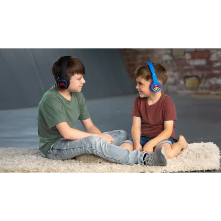 CASQUE ENFANT SANS FIL SUPER MARIO AVEC BLUETOOTH ET MICROPHONE - The Shop Gamer