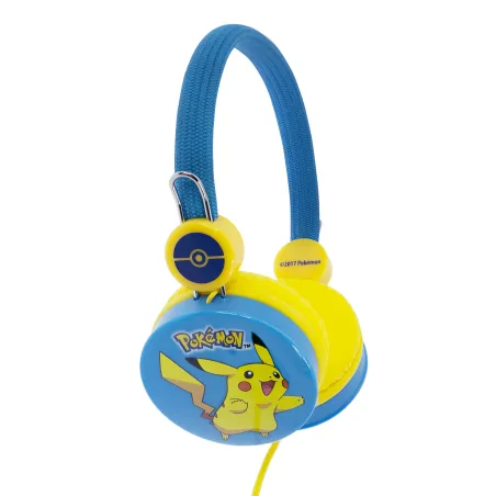 CASQUE ENFANT PIKACHU BLEU À VOLUME LIMITÉ, POUR ENFANTS DE 3 À 7 ANS - The Shop Gamer