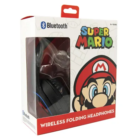 SUPER MARIO FOLDABLE WIRELESS HEADPHONES, OFFICIALLY LICENSED BY NINTENDO - The Shop Gamer