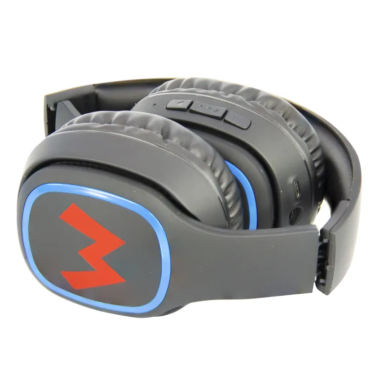 SUPER MARIO FOLDABLE WIRELESS HEADPHONES, OFFICIALLY LICENSED BY NINTENDO - The Shop Gamer