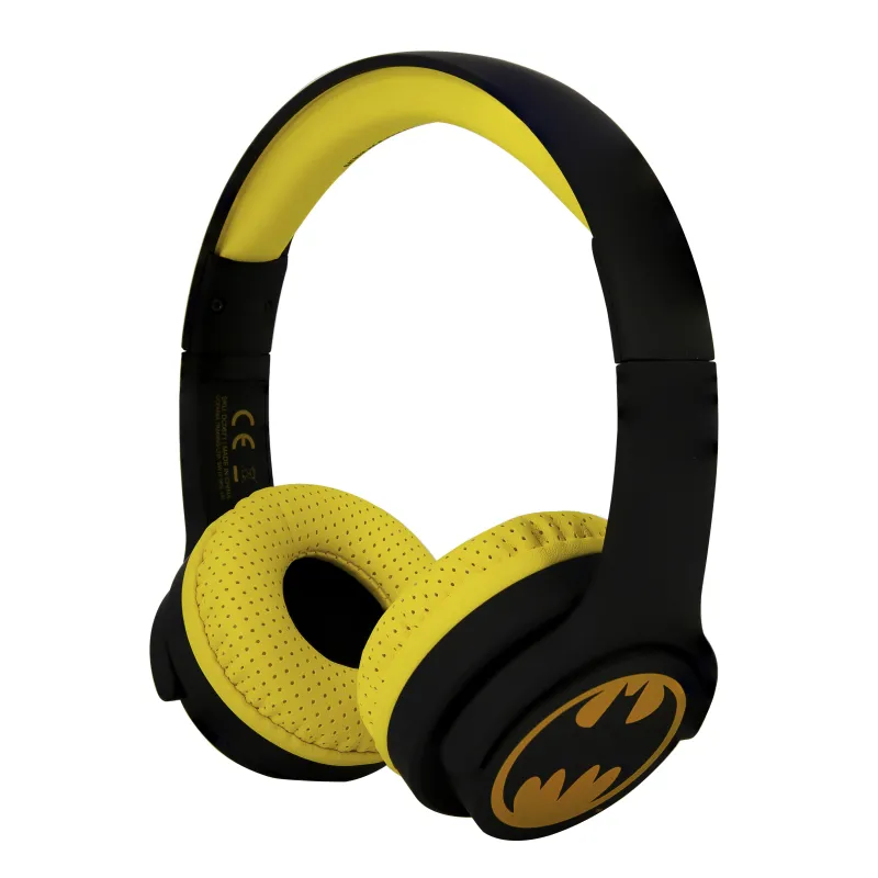KABELLOSE KINDERKOPFHÖRER BATMAN MIT BLUETOOTH-TECHNOLOGIE UND MIKROFON - The Shop Gamer