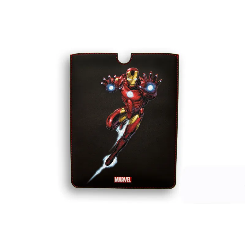 ÉTUI EN CUIR DELUXE POUR IPAD MINI MARVEL IRON MAN HEROES - The Shop Gamer
