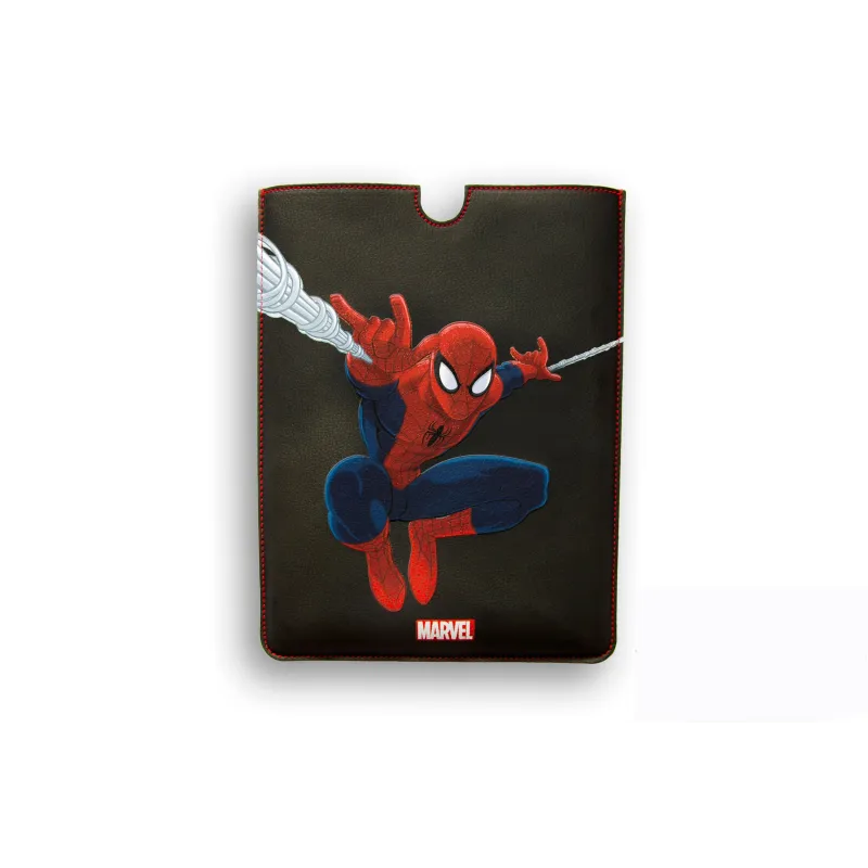 HOUSSE EN CUIR IPAD MINI DELUXE MARVEL SPIDERMAN HEROES - The Shop Gamer