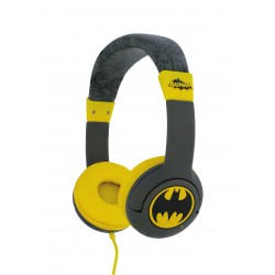 AURICULARES INFANTILES BATMAN CON VOLUMEN LIMITADO PARA NIÑOS DE 3 A 7 AÑOS