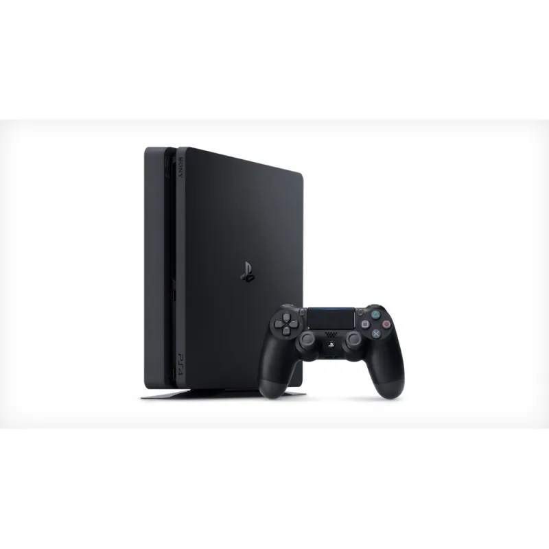 PS4 SLIM 500GB PLAYSTATION 4 CONSOLE WITH DUALSHOCK 4 CONTROLLER - The Shop Gamer