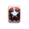 CUSTODIA RIGIDA IN PELLE PER IPAD AIR DELUXE LEATHER CASE MARVEL CAPITAN AMERICA SCUDO - The Shop Gamer